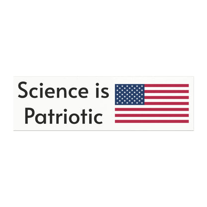 Science is Patriotic Car Magnet